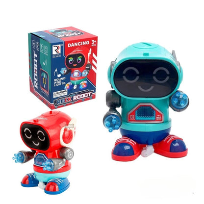 Robot Dansator cu Lumini si Sunete , 16x13 cm, Rock Robot