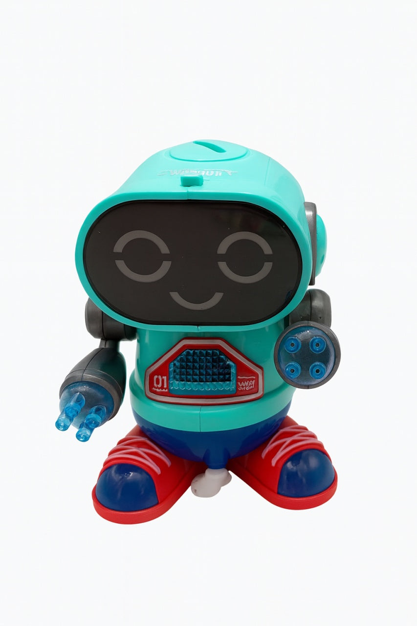 Robot Dansator cu Lumini si Sunete , 16x13 cm, Rock Robot