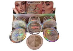 Romantic Color - Kit Blush 2 Nuante Machiaj Profesional pentru Un Look Fresh si Natural