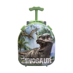 Rucsac cu temă dinozauri și accesorii, 2 dinozauri de asamblat, șurubelniță, hartă, 20,5x23,5x9,5 cm