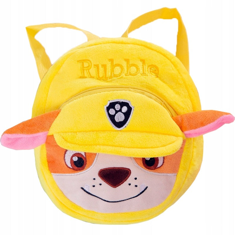 Rucsac Plus Rubble 23x19CM , Ghiozdan Patrol pentru Copii, Super Moale