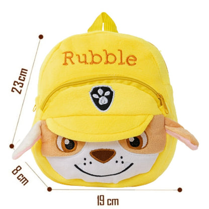 Rucsac Plus Rubble 23x19CM , Ghiozdan Patrol pentru Copii, Super Moale