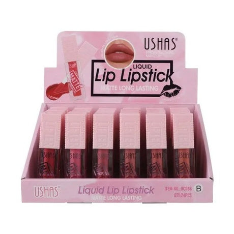 Ruj Lichid Mat USHAS Long-Lasting 4.7g , Culoare Intensa si Rezistenta Indelungata
