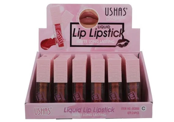 Ruj Lichid Mat USHAS Long-Lasting 4.7g , Culoare Intensa si Rezistenta Indelungata