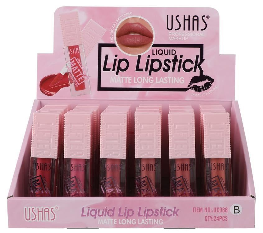 Ruj Lichid Mat USHAS Long-Lasting 4.7g , Culoare Intensa si Rezistenta Indelungata