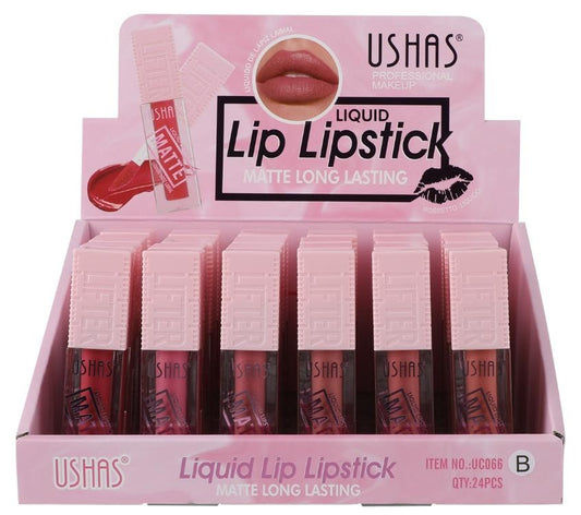 Ruj Lichid Mat USHAS Long-Lasting 4.7g , Culoare Intensa si Rezistenta Indelungata