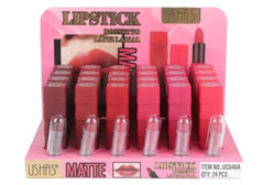 Ruj Matte USHAS Rossetto 3.8g , Culoare Intense si Finisaj Mat de Lunga Durata