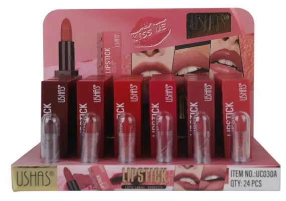 Ruj Matte USHAS Rossetto 3.8g , Culoare Intense si Finisaj Mat de Lunga Durata