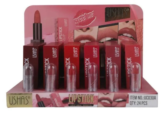 Ruj Matte USHAS Rossetto 3.8g , Culoare Intense si Finisaj Mat de Lunga Durata