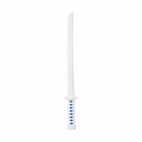 Sabie cu teacă și lumini LED, cu detalii albastre, 67 cm – sabie de jucărie din plastic