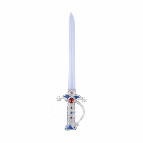 Sabie de jucărie cu lumini LED, 70 cm – sabie din plastic pentru copii, efecte luminoase