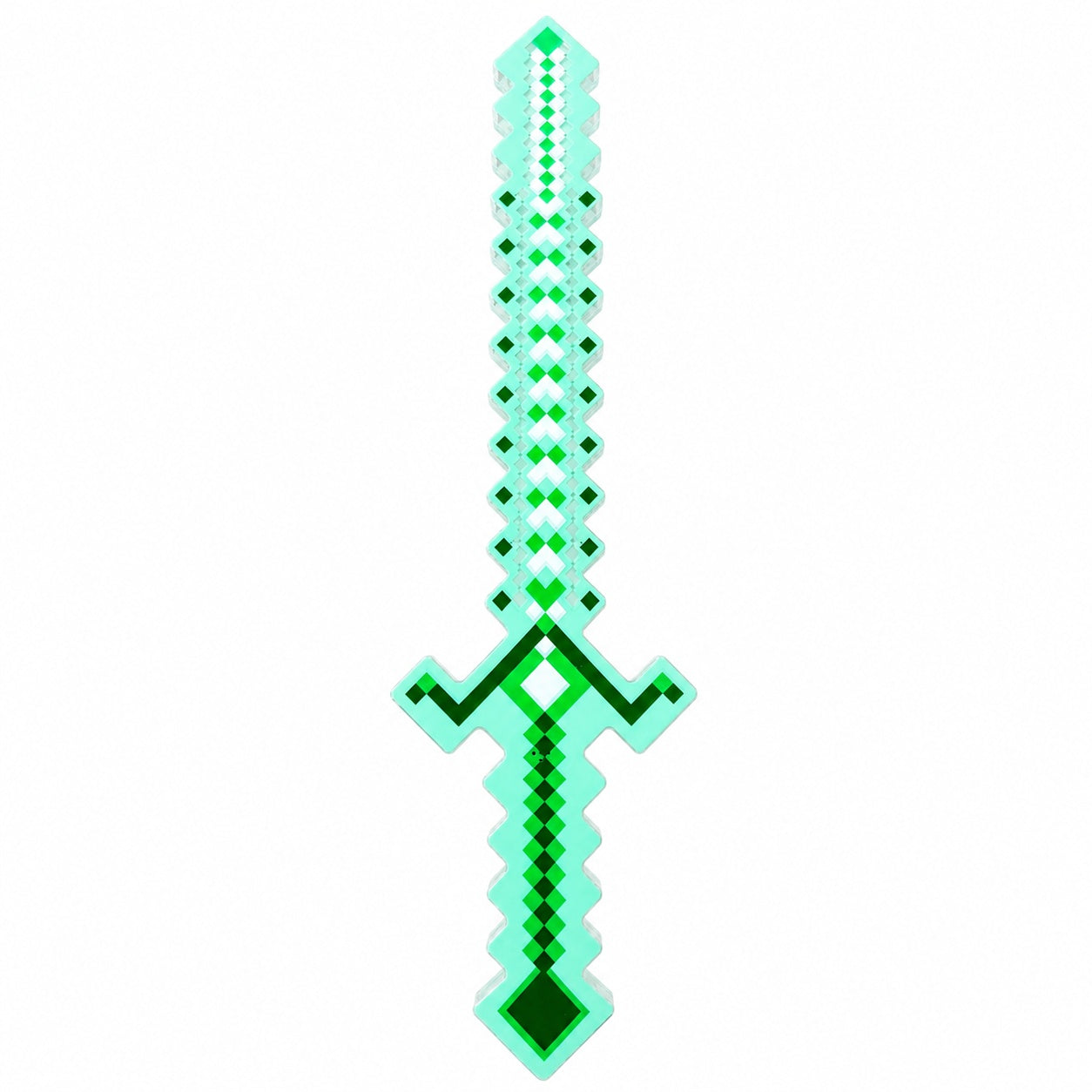Sabie de jucărie verde, cu lumini , 54 cm – sabie din plastic pentru copii