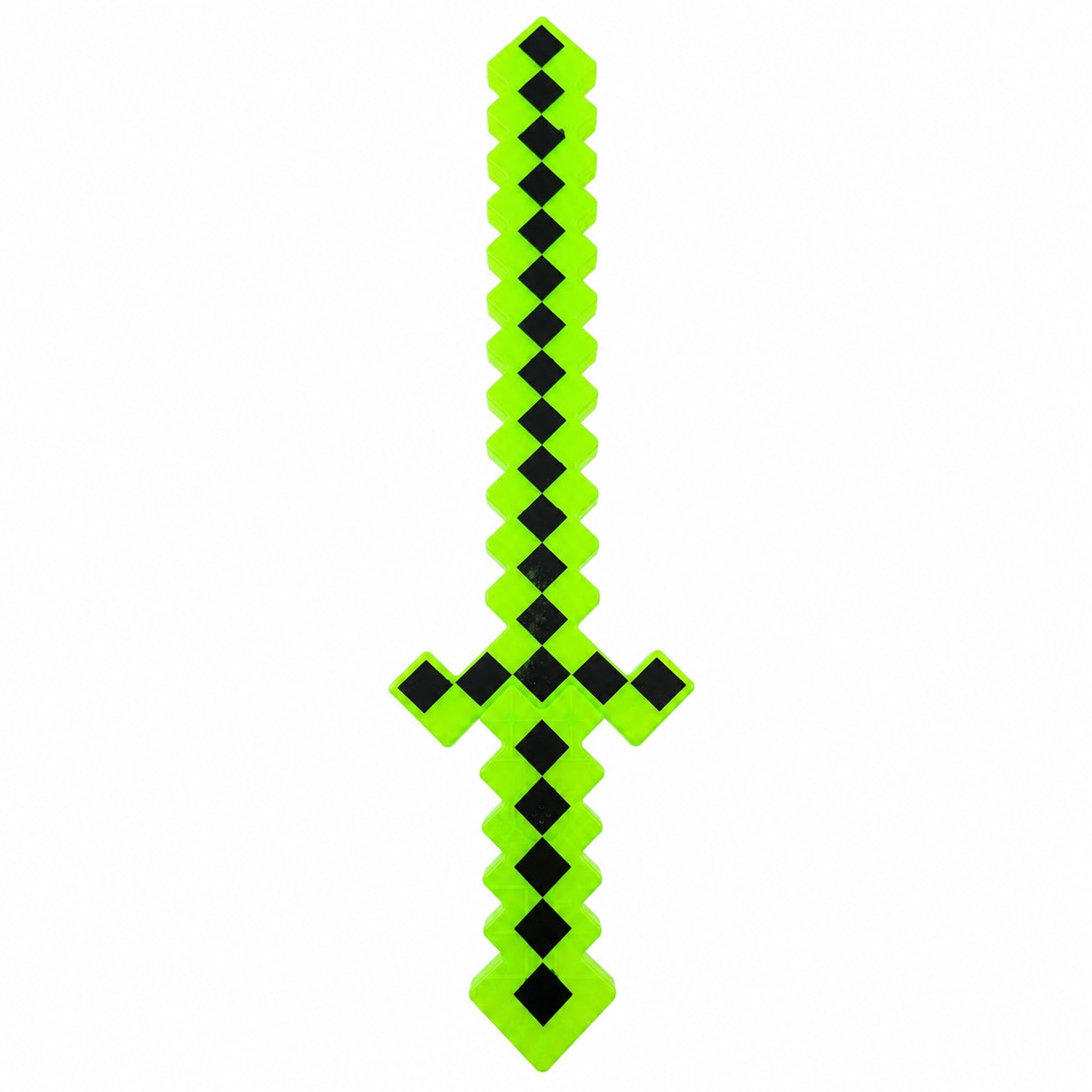 Sabie de jucărie verde, cu lumini , 62 cm – sabie din plastic pentru copii