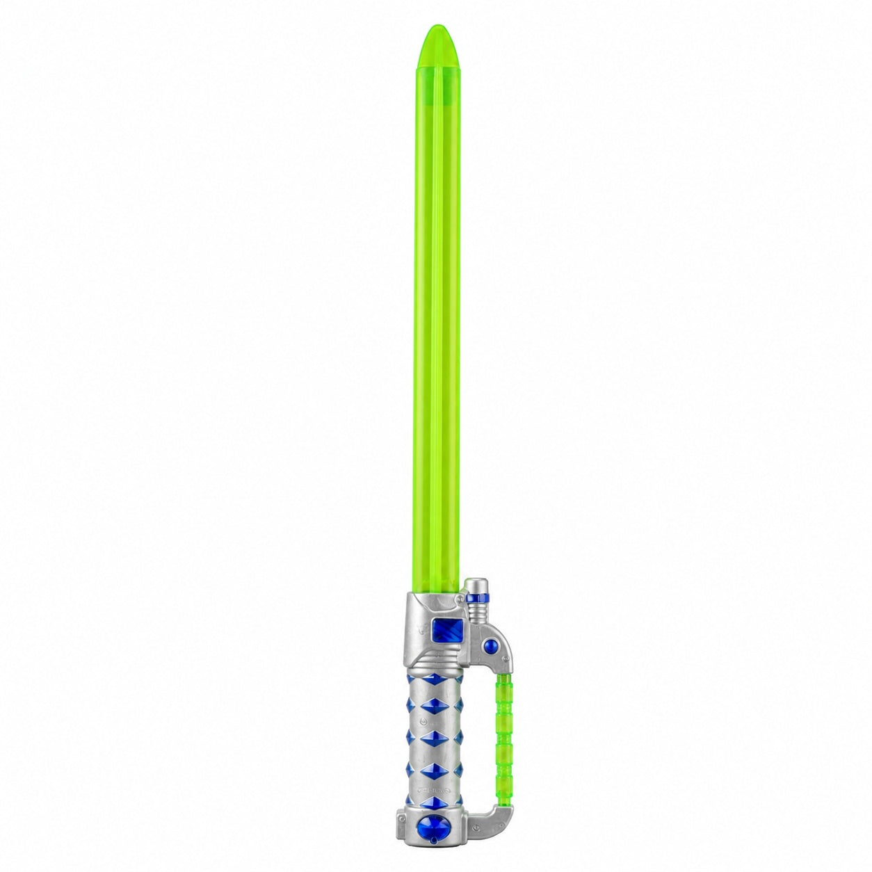 Sabie laser de jucărie verde cu lumini LED, 65 cm – sabie din plastic pentru copii