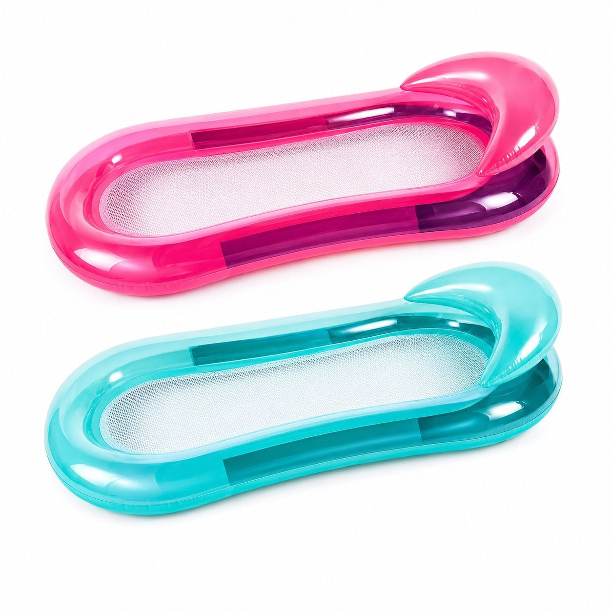 Saltea Gonflabila pentru Apa Albastra, 155x84cm, PVC Rezistent