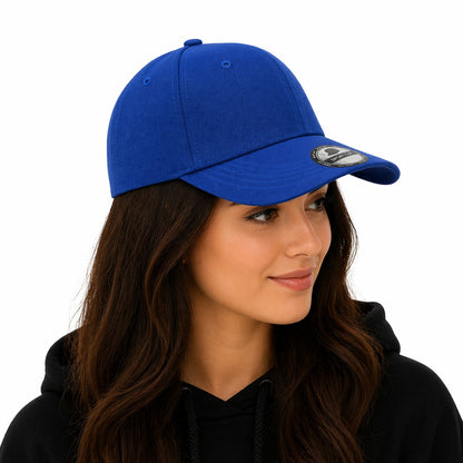 Sapca albastra reglabila unisex, stil casual simplu