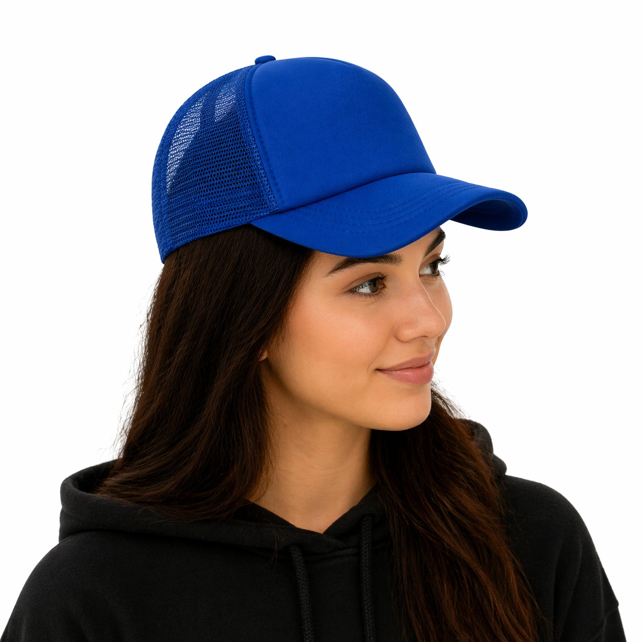 Sapca albastra reglabila unisex, stil casual