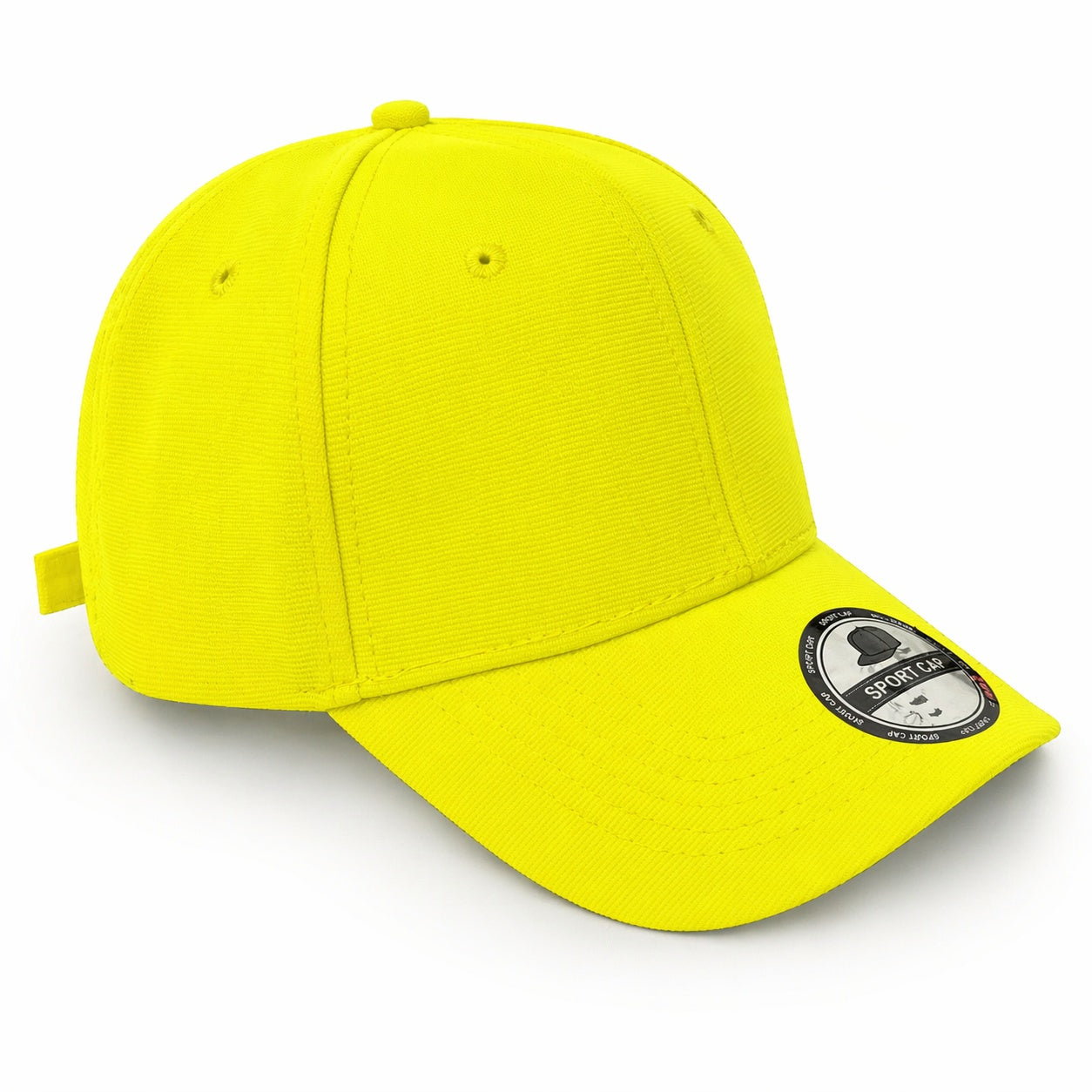 Sapca galben neon reglabila unisex, stil casual