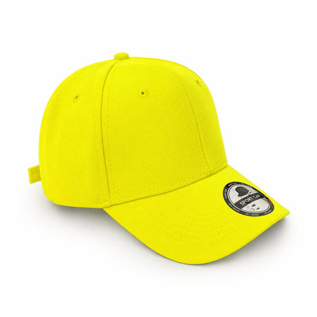 Sapca galben neon reglabila unisex, stil casual