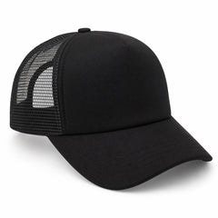 Sapca neagra reglabila cu plasa, unisex, confortabila