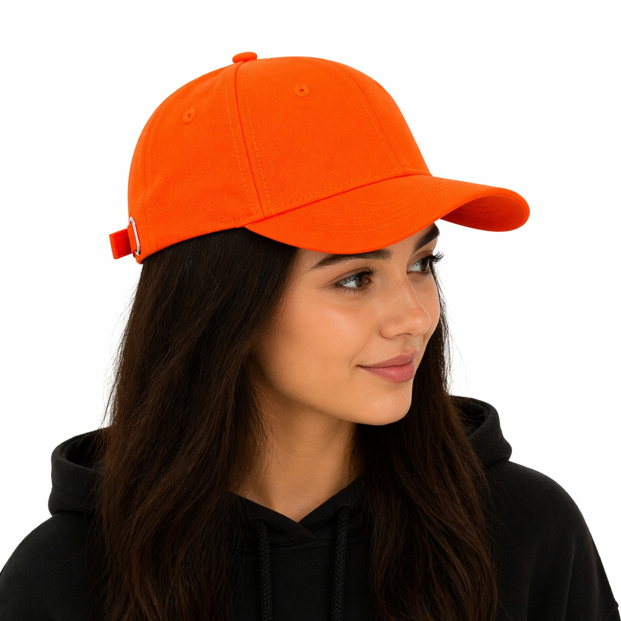 Sapca portocaliu neon reglabila unisex, stil casual