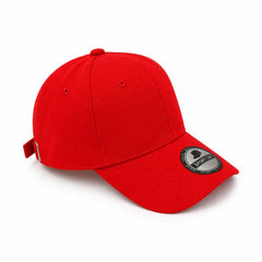 Sapca rosie reglabila unisex, stil casual