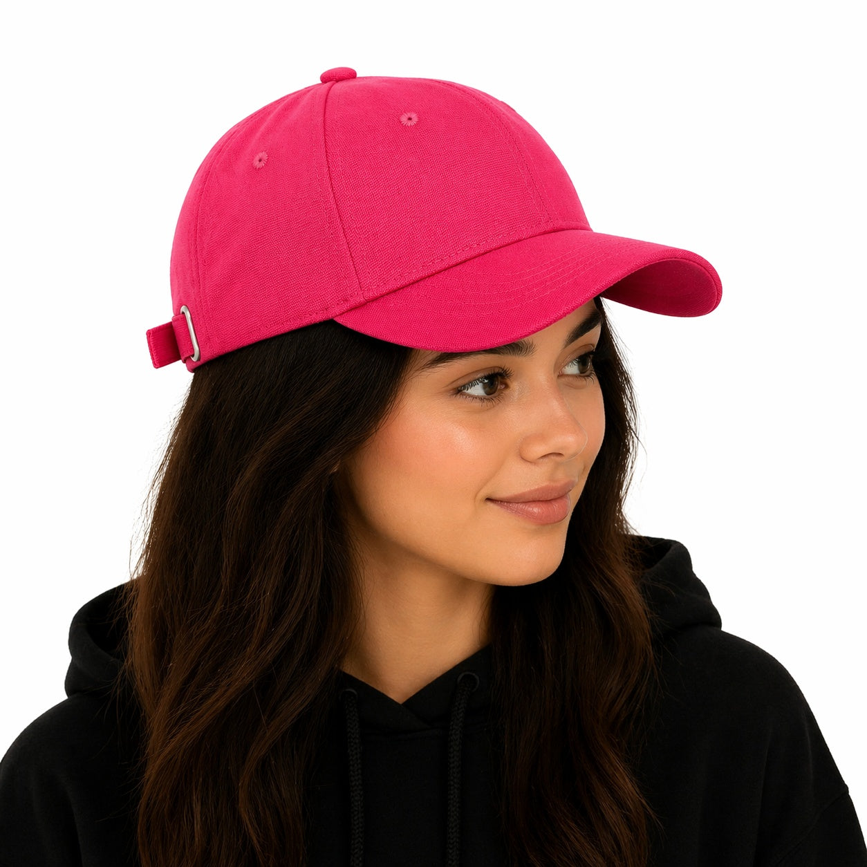 Sapca roz reglabila unisex, stil casual