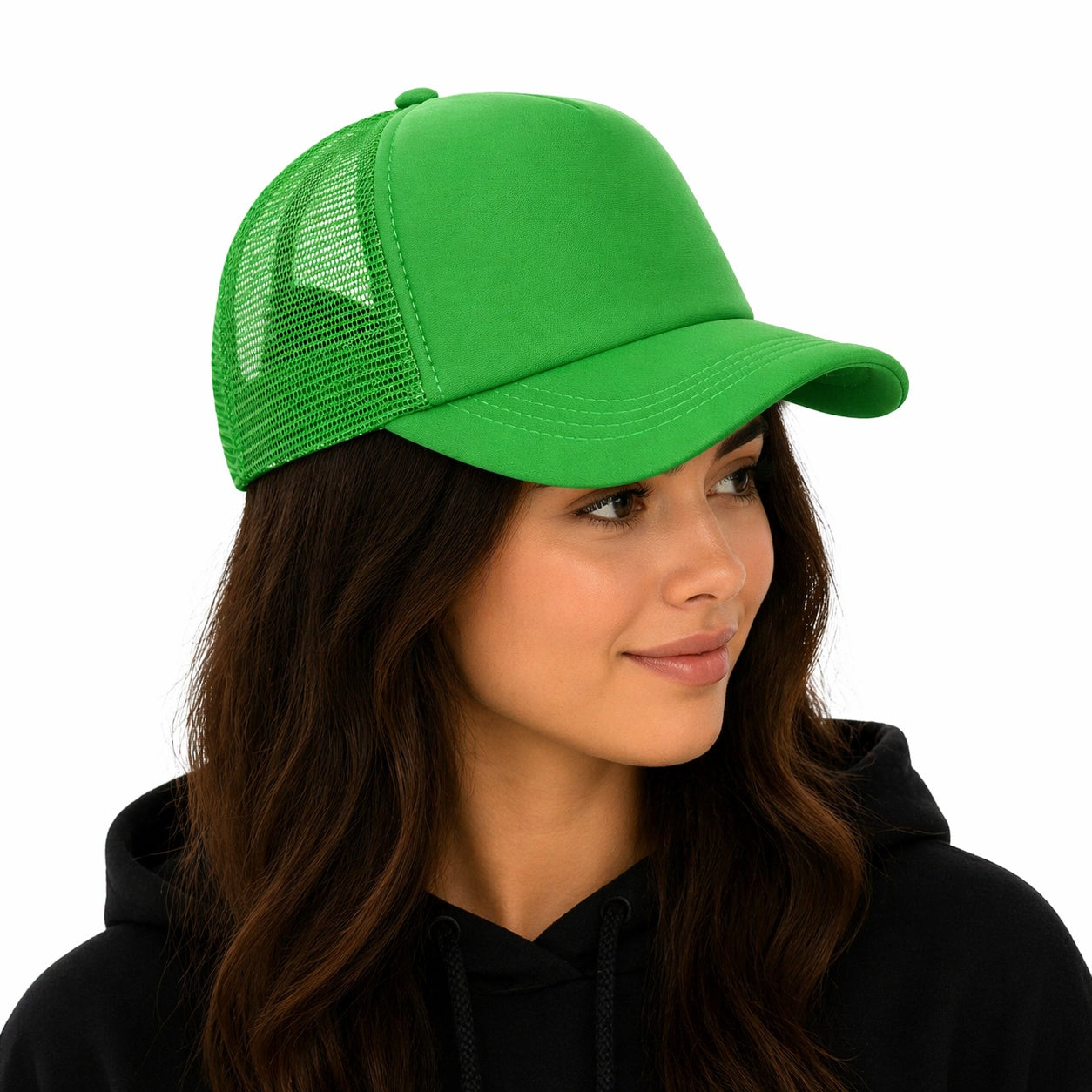 Sapca verde reglabila unisex, stil casual