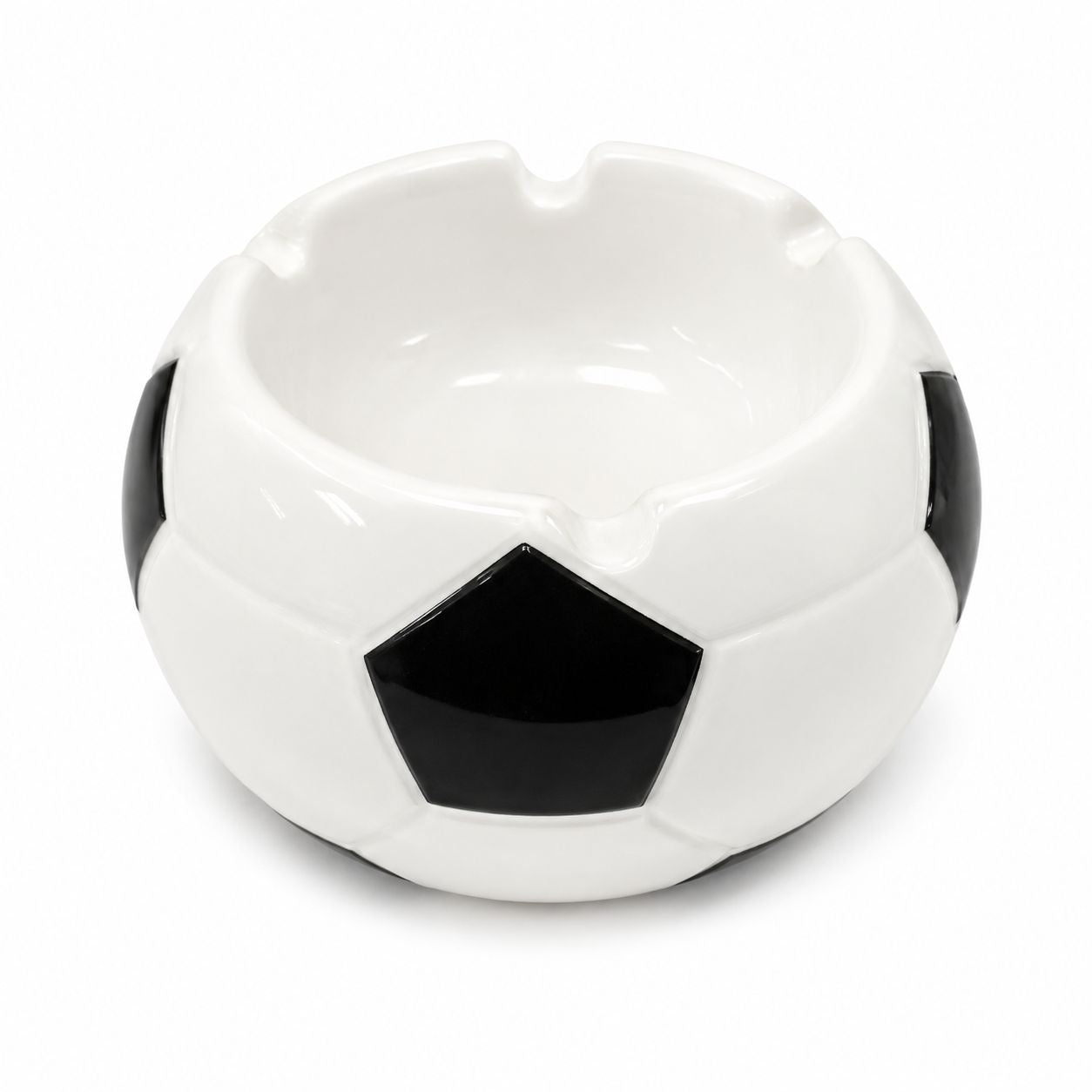 Scrumieră Ceramică în Formă de Minge de Fotbal – Suvenir pentru Fanii Sportului