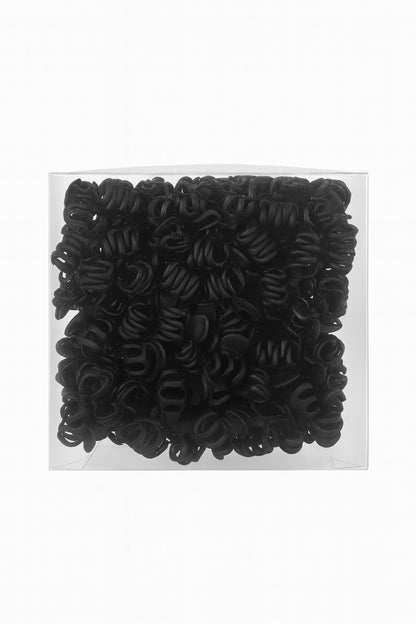 Set 100 clamite mici par, negre , accesorii rezistente pentru coafuri, prindere fixa