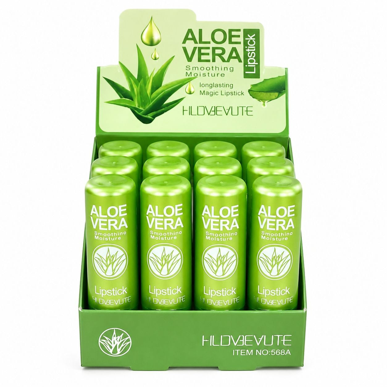 Set 12 Balsam de Buze cu Aloe Vera – Hidratare Intensă, Protecție și Catifelare