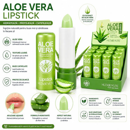 Set 12 Balsam de Buze cu Aloe Vera – Hidratare Intensă, Protecție și Catifelare