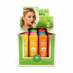 Set 12 Balsam de Buze cu Aloe Vera – Hidratare Intensă și Protecție Zilnică