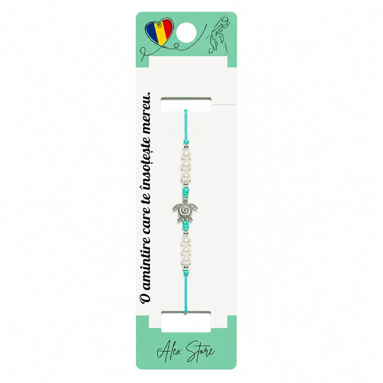 Set 12 Brățări cu Pandantiv Broască Țestoasă, Reglabile, Multicolore