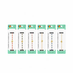 Set 12 Brățări cu Pandantiv Broscuță și Delfin, Reglabile, Multicolore
