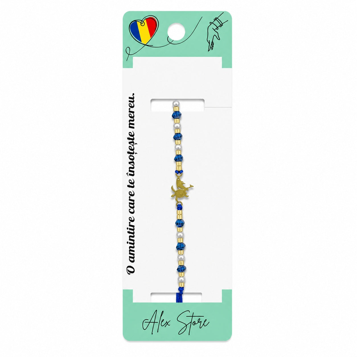Set 12 Brățări cu Pandantiv Broscuță și Delfin, Reglabile, Multicolore