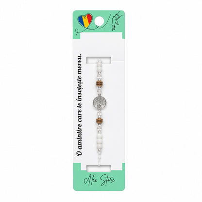 Set 12 Brățări cu Pandantiv Copacul Vieții, Reglabile, Multicolore, Stil Elegant