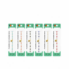 Set 12 Brățări cu Pandantiv Scoică, Reglabile, Multicolore, Stil Marin Elegant