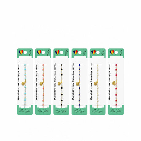 Set 12 Brățări cu Pandantiv Scoică, Reglabile, Multicolore, Stil Marin Elegant