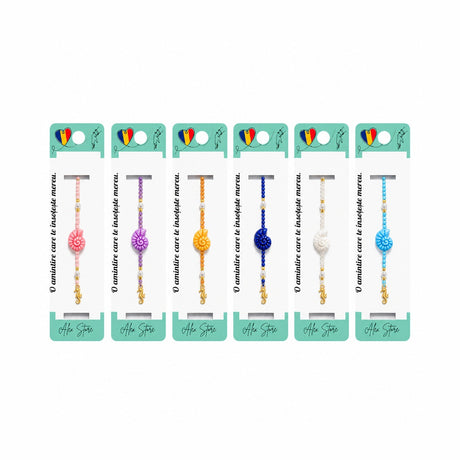 Set 12 Brățări cu Scoică, Reglabile, Multicolore, cu Mărgele Decorative , Diverse culori