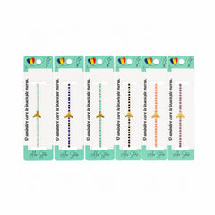 Set 12 Brățări de Mână Reglabile cu Pandantiv Coadă de Sirenă