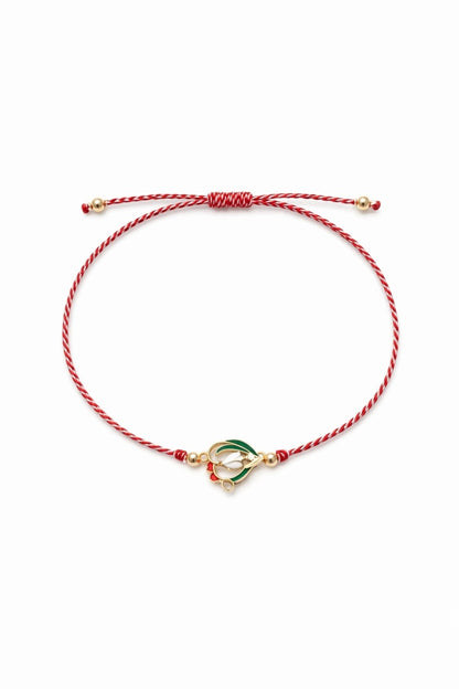 Set 12 Bratari Martisor cu Lalea , Cadou 1 Martie pentru Femei, Simbol Primavara