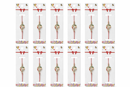 Set 12 Bratari Martisor cu Lalea , Cadou 1 Martie pentru Femei, Simbol Primavara