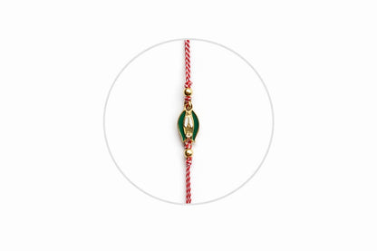 Set 12 Bratari Martisor Ghiocel Auriu Snur Alb Rosu Reglabile