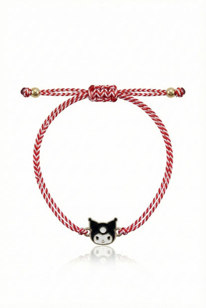 Set 12 bratari Martisor reglabile, Kuromi, Cadou 1 Martie copii
