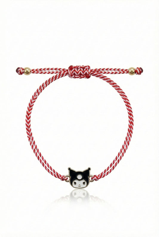 Set 12 bratari Martisor reglabile, Kuromi, Cadou 1 Martie copii