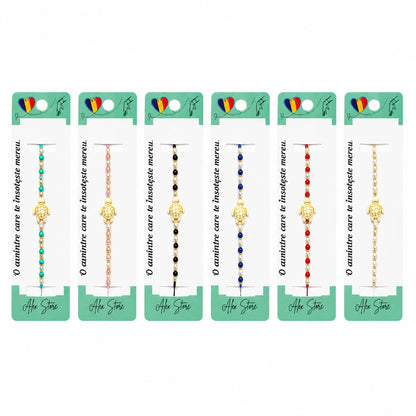 Set 12 Brățări Reglabile cu Pandantiv Broască Țestoasă – Brățări Colorate