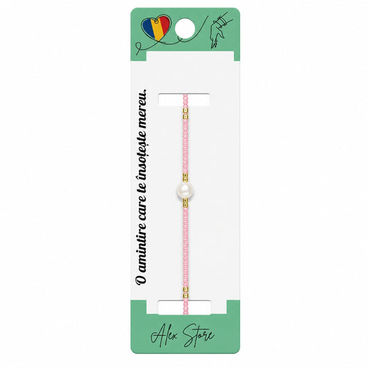 Set 12 Brățări Reglabile cu Pandantiv Perlat – Brățări Elegante cu Mărgele Colorate