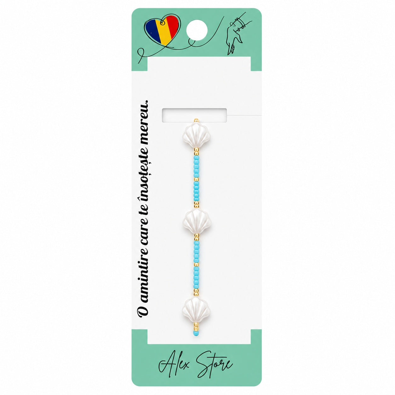 Set 12 Brățări Reglabile cu Pandantive Scoici Perlate – Brățări Elegante de Vară