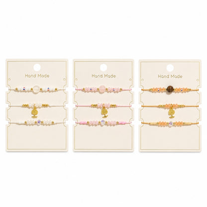 Set 12 Brățări Trio Handmade, copacul vietii – 36 Brățări Reglabile 16 cm, Design Delicat